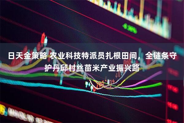 日天金策略 农业科技特派员扎根田间，全链条守护丹邱村丝苗米产业振兴路